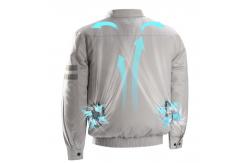 China Outdoor Summer Air Conditioned Shirts 7.4V 5200mAh Mens Aircon Clothes supplier