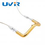 Gold Coated Quartz Heating Lamp Auto Plastic Welding Accessories for sale