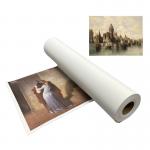 Removable Printing Matte Adhesive Polyester Fabric Roll For HP Latex Printers