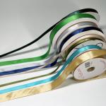 Elegant Polyester Ribbon OEKO-TEX 100 White Poly Ribbon For Home Textile for sale