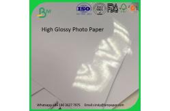 China High glossy photo paper one sided coated for inkjet printing supplier