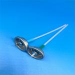 Metered Aluminum Aerosol Valve Single Use Button Actuator Silver Finish Tianjin Sample Available for sale