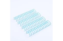 China Metal Spiral Book Double Loop Binding 34 Loops Electroplated supplier