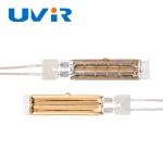 11x23mm TL470 B Type Twin Tube IR Halogen Heater Lamp With Gold Coating for sale