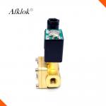 Brass High Pressure Solenoid Valve Pilot Type Normally Closed AC220V AC110V for sale