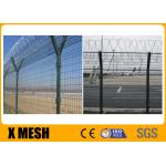 Airport Security Fence 2.5m High 3m Length Rust Resistance  Long Using Life for sale
