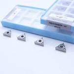 Carbide External Turning Insert , Grounded Negative Carbide Insert TNGG160402M-KF MF412 for sale
