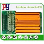 Durable Rigid Flex PCB 4 Layer Polyimide Fr4 Base Material 4 MIL Hole Size for sale