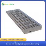 Silver White Metal Stair Covers Stair Steel Grate Steps Grid Plate T4 for sale