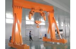 China Large Tonnage Mobile Lifting Gantry Crane 2m-10m Span Reinforced Steel Structure supplier
