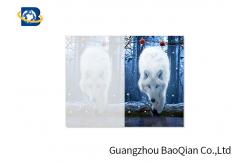 China Lovely Animals 3D Image Lenticular Card Printing Two Sides CMYK Offset Printing supplier
