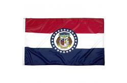 China Customizable Heavy-Duty Nylon Missouri Flag Tear-resistant UV-proof supplier
