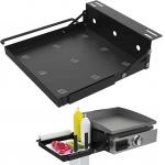 Addition Side Rack Storage Tray with Paper Towel Holder Keep Your Griddle Setup Clean for sale