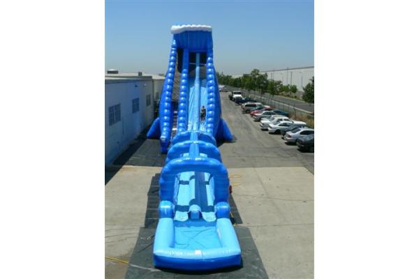 Inflatable Water Slide, hippo slide , inflatable giant palm slide