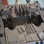High Precise Black Plastic Injection Mold for Textured Surfaces for sale