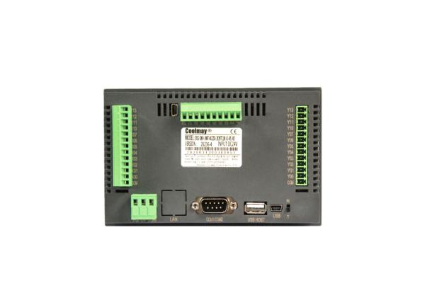 Analog Output Integrated HMI PLC Controller 12DO 5 Inch TFT Display