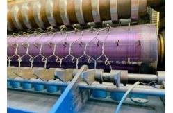 China Half Gears Spin Clockwise 2.8mm Wire  Automatic Stop Gabion Machine supplier