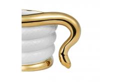 China Ready To Ship In Stock Express Shipping Ceramic Candle Holder With Customized Design supplier