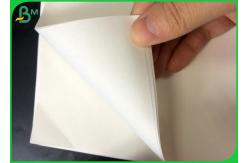 China 70GSM Virgin Pulp Style Uncoated White Craft Paper Roll For Wrapping Puff supplier