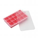 Easy Release 15 Cavity Non Stick Silicone Ice Cube Tray for sale