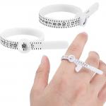 Jewelry Accessories Tools Plastic Ring Sizer US 1-17 for sale