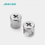 Zinc Plated Minifix Cam Lock Steel Furniture Cam Fittings Customizable for sale