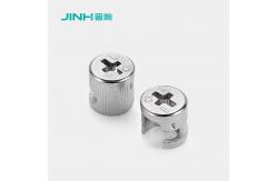 China Zinc Plated Minifix Cam Lock Steel Furniture Cam Fittings Customizable supplier