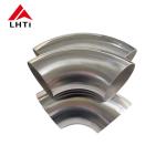 Gr2 titanium mandrel bends 90 degree elbow for exhaust pipe fittings for sale