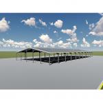 H Section Steel Structure Shed Fast Assemble Custom Steel Hay Storage Buildings for sale