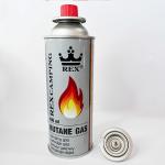 Outdoor Mini Portable Butane Gas Canister  65mm Straight Wall Shape for sale