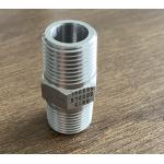 BSP Male Round Head Threaded Ss 304 Hex Nipple