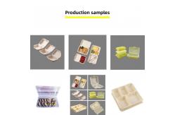 China Automatic Plastic Vacuum Forming Machines Coffee Cup Lid Making Machine supplier
