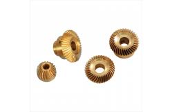 China 24 Tooth Brass Helical Gears Custom Precision Instrument Gears supplier