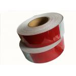 6 Inch*6 Inch  Red White Reflective Conspicuity Tape Placement  For Vehicles  Use for sale