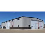 Earthquake Resistant Light Frame Steel Construction , Commercial Prefabricated Metal Buildings for sale