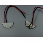 Half Moon Piezoelectric Ceramic Discs PZT 4 Piezo Ceramic For Ultrasound Cleaner for sale