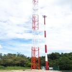 Self Support Telecom Steel Tower 3 Legged Or 4 Legged Tubular for sale