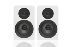 China 5.25 Inch Passive Bookshelf Speakers Matte White HiFi Studio Loudspeakers 150W RMS supplier