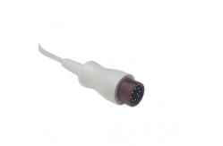 China Reusable 9pin Connector TPU 2.2m Spo2 Extension Cable For Biolight supplier