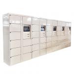 Electronic Smart Laundry Locker System For Dry Cleaning Service QR Code Scanner for sale