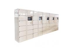 China Electronic Smart Laundry Locker System For Dry Cleaning Service QR Code Scanner supplier