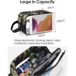 Traveling See Through Clear Toiletry Bag With Handle For Men