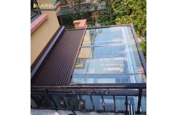 China Aluminum Motorized Conservatory Awning Roof Retractable Roller Shutter supplier