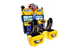 China 3D Video Outrun Racing Car Game Machine With Coin Operated Playing Attractive supplier