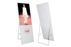 China WIFI Portable Digital Signage 10 Points Touch Screen Security Anti Theft supplier