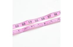 China Cute Pink Clothing Tape Measure , 60 Inches Clothing Ruler Tape With Inch Metric supplier