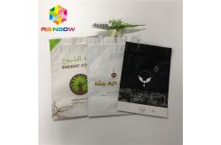 China Kraft Paper Resealable Stand Up Pouches Laminated Aluminum Foil Plastic Bags supplier