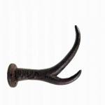 Deer Antler Cast Iron Wall Hooks Cast Iron Crafts Rust for sale