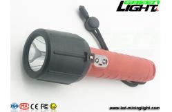 China USB Charger 3000lux 750mA Rechargeable Torch Light 10W IP68 supplier