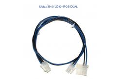 China Molex 39-01-2040 Receptacle Housing Custom Wire Harness For Power Supply supplier